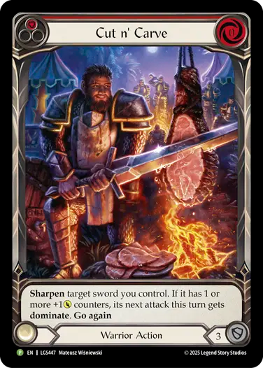 Cut n Carve Rainbow Foil Promo