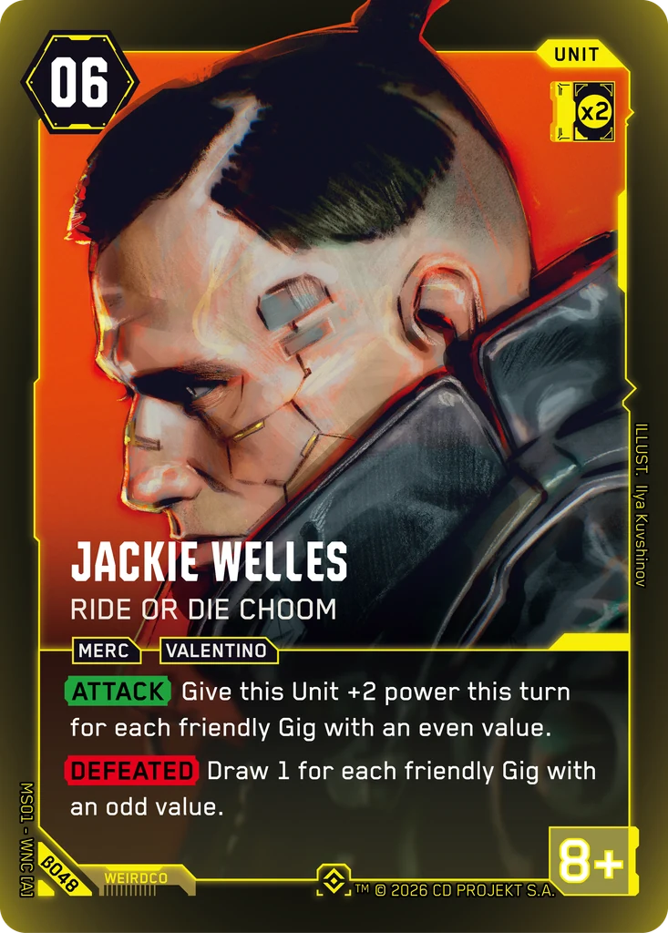 Jackie Welles - Ride or Die Choom Beta