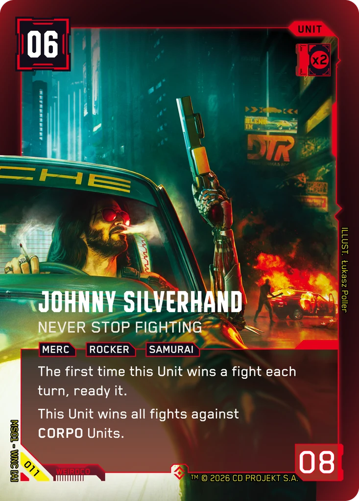 Johnny Silverhand - Never Stop Fighting Beta