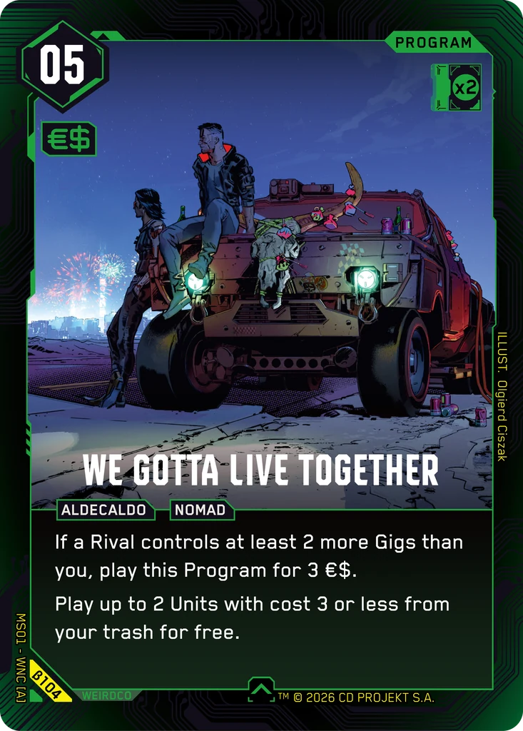 We gotta live together Beta