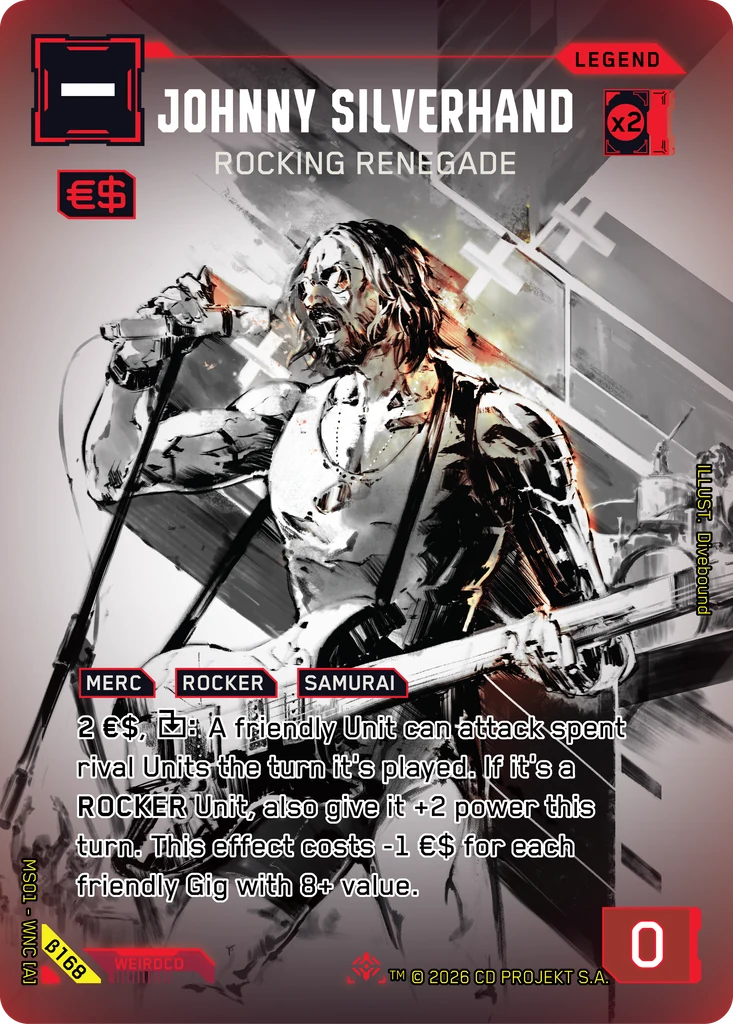 Johnny Silverhand - Rocking Renegade Iconic Beta