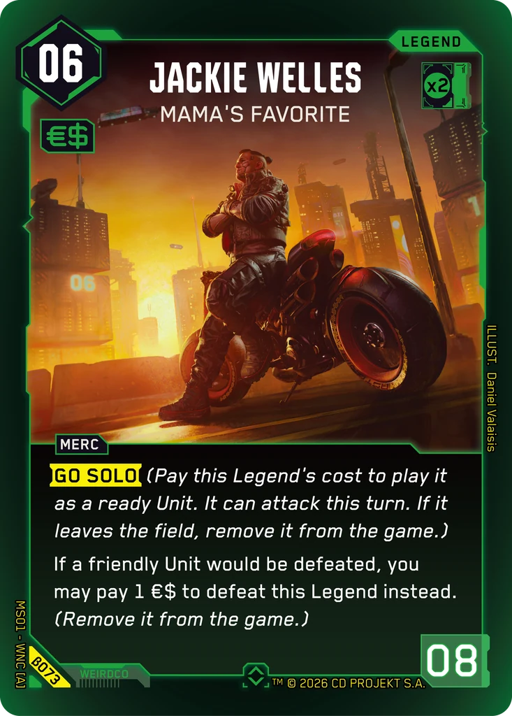 Jackie Welles - Mama's Favorite Beta