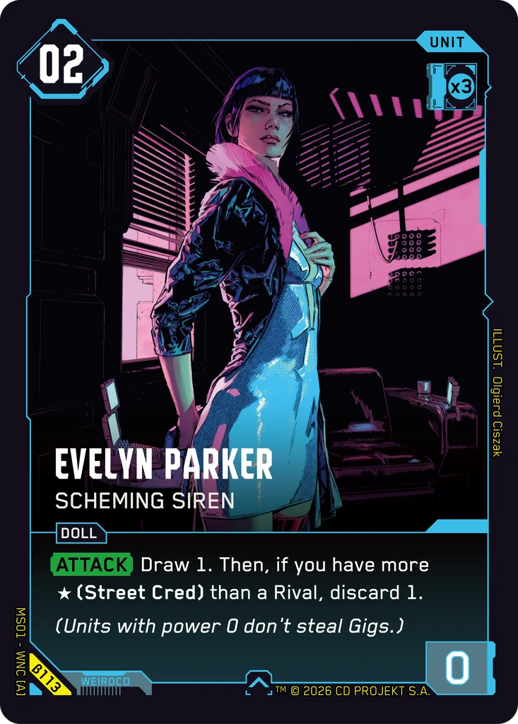 Evelyn Parker - Scheming Siren Beta