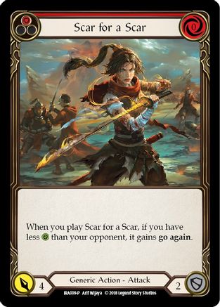 Scar for a Scar (IRA009) - Welcome Deck: Ira 1st Edition