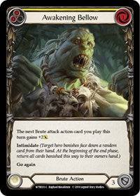 Awakening Bellow (Yellow) Rainbow Foil Alpha