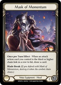 Mask of Momentum Rainbow Foil Unlim