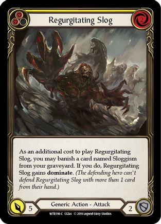 Regurgitating Slog (Yellow) (WTR198) - Welcome to Rathe Unlimited Edition