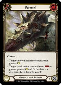 Pummel (Yellow) Rainbow Foil Alpha