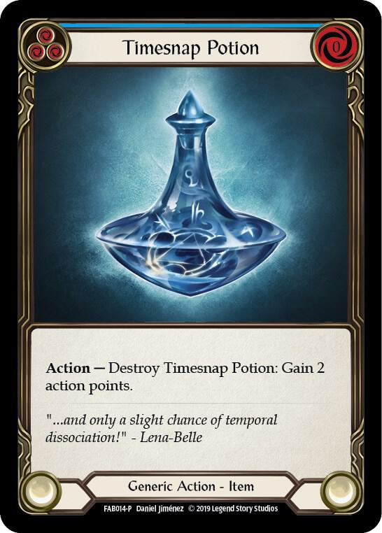 Timesnap Potion Cold Foil Promo
