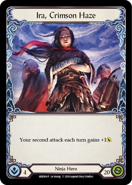 Ira, Crimson Haze Cold Foil Promo