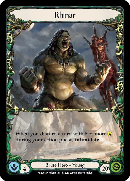 Rhinar Rainbow Foil Promo