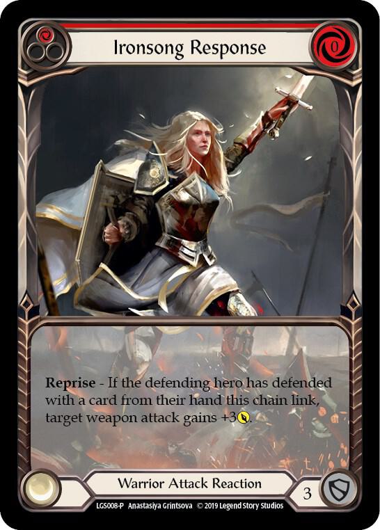 Ironsong Response (Red) Promo