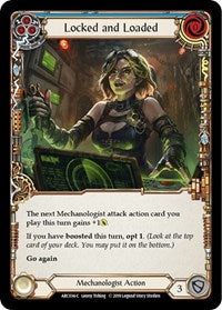 Locked and Loaded (Blue) Rainbow Foil 1st Ed
