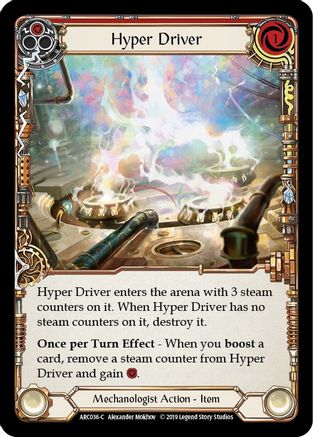 Hyper Driver (ARC036) - Arcane Rising Unlimited Edition