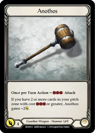 Anothos (BVO003) - Hero Deck: Bravo 1st Edition