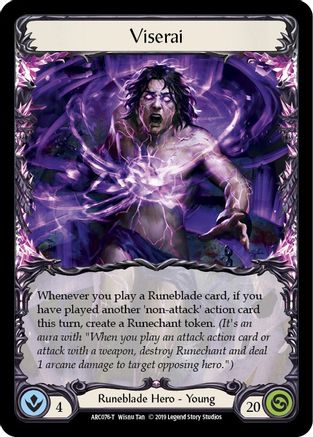Viserai // Viserai, Rune Blood (ARC076) - Arcane Rising 1st Edition