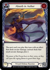 Absorb in Aether (Red) Rainbow Foil Unlim