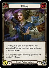 Rifting (Blue) Rainbow Foil 1st Ed