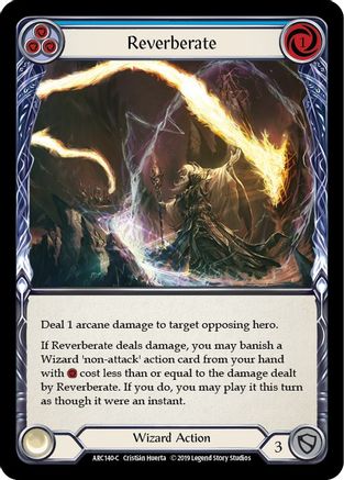 Reverberate (Blue) (ARC140) - Arcane Rising Unlimited Edition