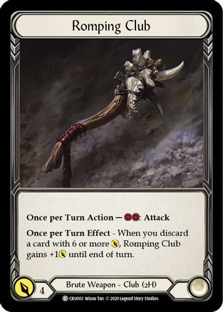 Romping Club (CRU003) - Crucible of War 1st Edition