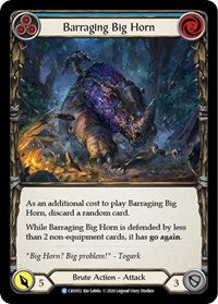 Barraging Big Horn (Blue) Rainbow Foil Unlim