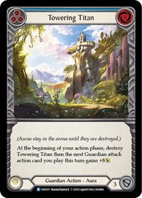 Towering Titan (Blue) Rainbow Foil Unlim