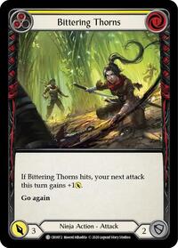 Bittering Thorns EA RF プロモ Bittering Thorns Rainbow Foil 1st Ed – Fluke & Box