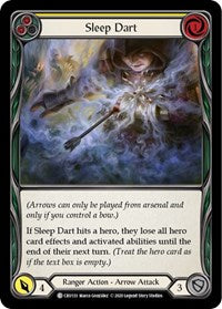 Sleep Dart (Yellow) Rainbow Foil 1st Ed