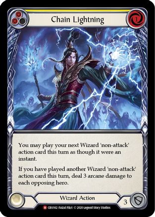 Chain Lightning (CRU162) - Crucible of War 1st Edition