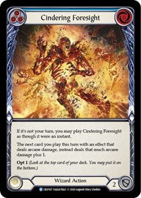 Cindering Foresight (Blue) 1st Ed