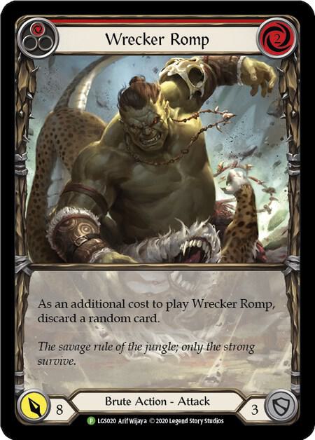 Wrecker Romp (Red) Rainbow Foil Promo