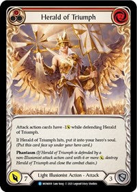 Herald of Triumph (Red) Rainbow Foil Unlim