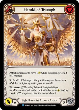 Herald of Triumph (Yellow) (MON009) - Monarch Unlimited Edition