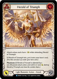 Herald of Triumph (Blue) Rainbow Foil Unlim