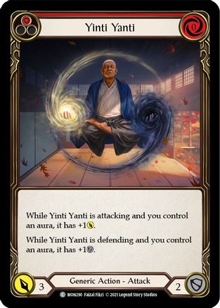 Yinti Yanti (Red) (MON290) - Monarch 1st Edition Rainbow Foil