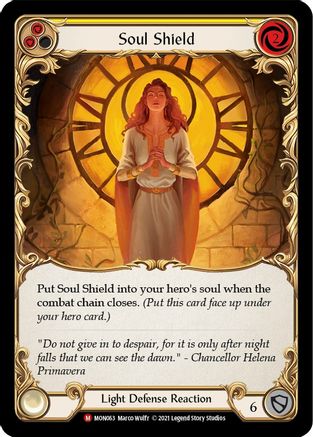 Soul Shield (MON063) - Monarch 1st Edition