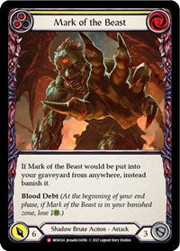 Mark of the Beast Rainbow Foil Unlim