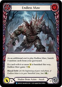 Endless Maw (Blue) Rainbow Foil Unlim