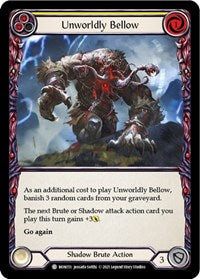 Unworldly Bellow (Yellow) Rainbow Foil 1st Ed
