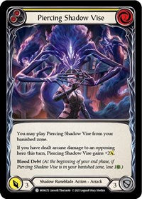 Piercing Shadow Vise (Yellow) Rainbow Foil Unlim