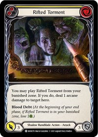 Rifted Torment (Yellow) Rainbow Foil Unlim