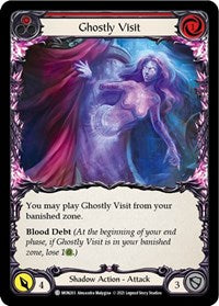 Ghostly Visit (Red) Rainbow Foil 1st Ed