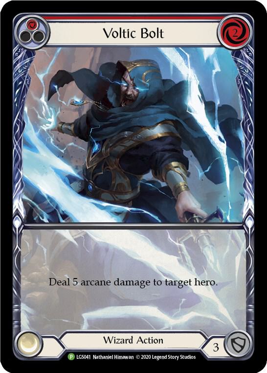 Voltic Bolt (Red) Rainbow Foil Promo