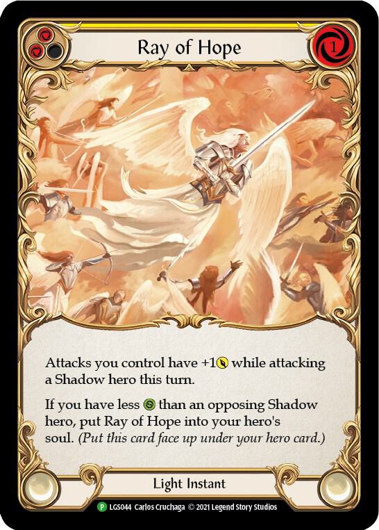 Ray of Hope Cold Foil Promo