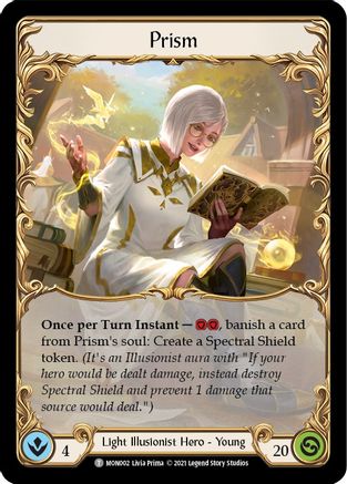 Prism // Prism, Sculptor of Arc Light (MON002) - Monarch 1st Edition