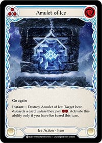 Amulet of Ice Rainbow Foil 1st Ed
