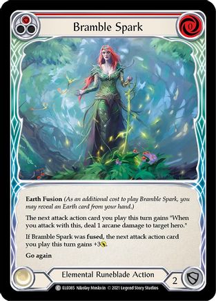 Bramble Spark (Red) (ELE085) - Tales of Aria 1st Edition