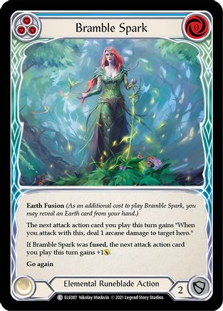 Bramble Spark (Blue) (ELE087) - Tales of Aria Unlimited Edition