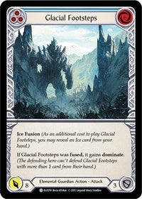 Glacial Footsteps (Blue) 1st Ed