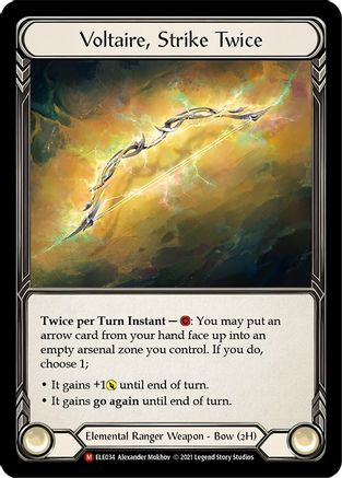 Voltaire, Strike Twice (ELE034) - Tales of Aria Unlimited Edition